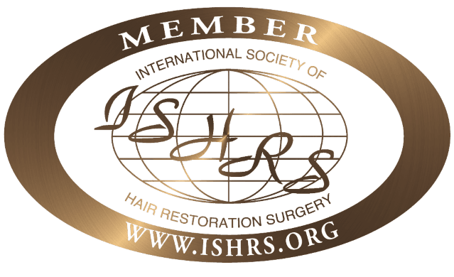 Medlemslogo for International Society of Hair Restoration Surgery